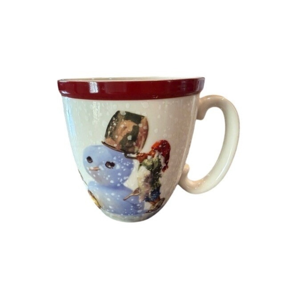Williams Sonoma Nordic Elf Stoneware Mug Holiday Collection Ceramic Collectible